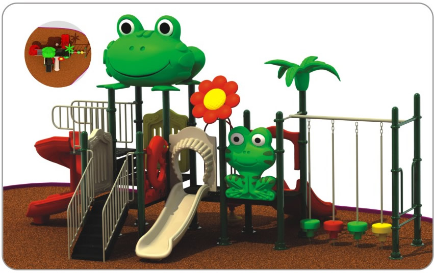 2026世界杯官网儿童卡通滑梯（青蛙）